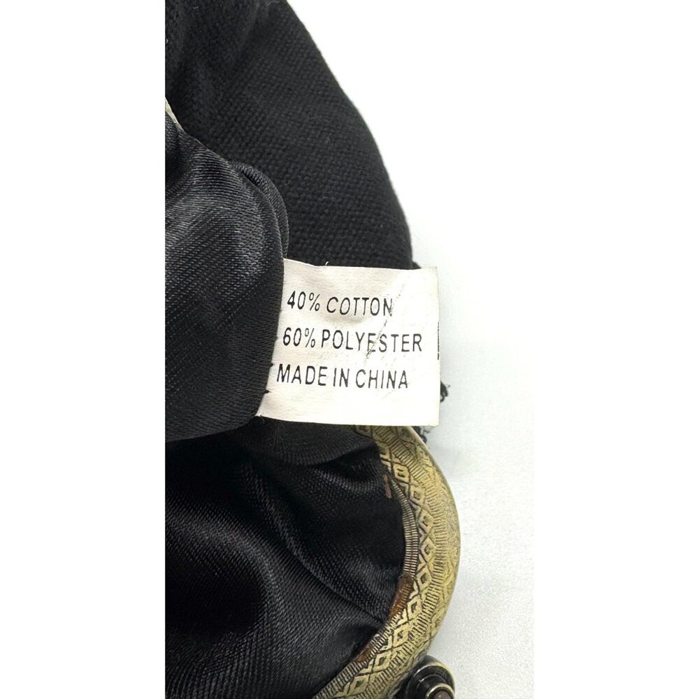 Vintage Jessica McClintock Tapestry Floral Evening Handbag - Picture 5 of 10